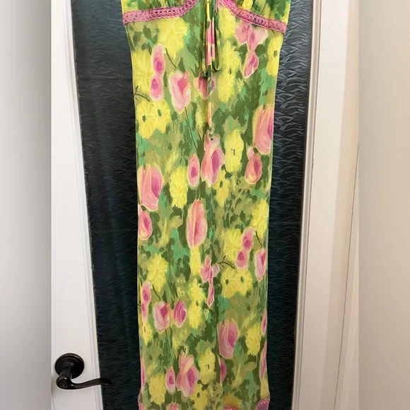 Vintage Y2K Betsey Johnson 90s Floral Dress - Picture 2 of 7